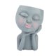 thumbnail image 2 of Macetero de resina con mejillas de maniquí y fascinación facial floral de belleza floreciente, 2 of 8