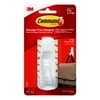 Command Large Utility Hook, White, Damage Free Decorating, 1 Hook and 2 Command Strips