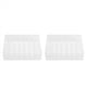 thumbnail image 1 of 3X Organizador de Paletas de Sombras de Ojos - Organizador de Paletas de AcríLico de Maquillaje Dividido en 7 Secciones para Maquillaje de CosméTicos de Vanidad, 1 of 5