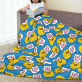 thumbnail image 6 of Vsdgher Lovely Duck Ultra-Soft Micro flannel Blanket Throw Blankets for Couch Sofa, Bed (4 sizes)-80"x60", 6 of 7