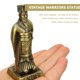 thumbnail image 3 of GOOHOCHY 1 conjunto de emperador creativo Qin Decoración de la estatua del hogar Retro Terracotta Warriors Figurine Colección, 3 of 7