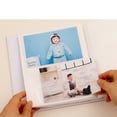 thumbnail image 4 of 4 Inch Mini Photo Album Uniform Inner Core Pockets Small Picture Album with Natural Page Turning 4 Inch 2 Frames 200 Sheets Type 3, 4 of 6