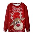 thumbnail image 1 of Sudadera de Cuello Redondo de Navidad Para Hombres Moda Casual Impresión Digital 3D Jersey Camisetas de Manga Larga Odeerbi ODB195352, 1 of 6