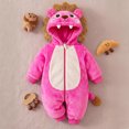 thumbnail image 6 of MEZZALL Boys Girls Jumpsuit Long Sleeve Cartoon Hood Romper Clothes Zip Up Onesie One-Pieces, 6 of 7