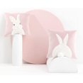 thumbnail image 2 of Paquete de 2 fundas de almohada de Pascua de primavera, funda de almohada decorativa de primavera de conejito, fundas de cojín de terciopelo bordadas cuadradas en 3D, divertido conejo De, 2 of 5