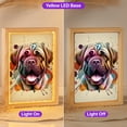 thumbnail image 2 of Mastiff Portrait Watercolor Vintage Retro Styles Acrylic Plaque with Wood Photo Frame Box Mastiffs Dog Lover Gifts Idea Light Box - 00001, 2 of 5
