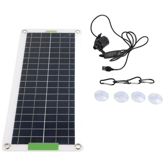 Solar Panel Water Pump Kit,Solar Water Pump Kit Solar Powered Pumpwith Panel Adjustable Water Pumpwith Solar Panel Striking Appearance
