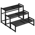 thumbnail image 1 of Soporte para Plantas Ekisemio de 3 Niveles Apilable Impermeable Negro, 1 of 6