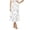 White, variant on Women Fashionable Casual Versatile Loose Half Skirt Scrub Skirt S