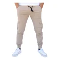 thumbnail image 1 of Pantalón Jogger Cargo Skinny De Gabardina Strech John Silver, 1 of 4