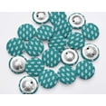 thumbnail image 4 of IBA Indianbeautifulart Green 1 Inch Buttons For Sewing Fancy Buttons For Crafts 2 Hole Stand & Microphone Small Shirting Scrapbooking Canvas Buttons Pack Of 50, 4 of 7