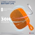 thumbnail image 3 of OXAA PicoOX Portable Bluetooth Speaker 5W, 30H Playtime, Deep Bass, Type-C Fast Charging, Rugged Mini Speaker for Travel & Outdoor Fun, 3 of 7