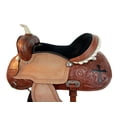 thumbnail image 3 of Orlov Hill Leather Western Barrel Horse Saddle, Multicolor, 3 of 8