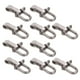 thumbnail image 1 of 10 Uds hebilla de aleación de Zinc Clip ajustable 5mm pulsera de supervivencia Paracord Afortunado Sencillez, 1 of 2