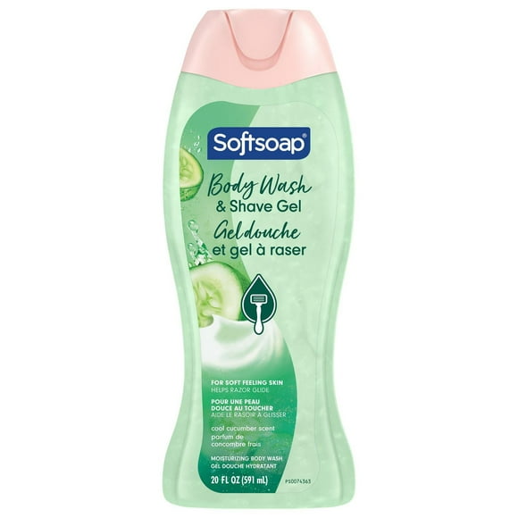 Softsoap Gel Hydratant et de Rasage pour le Corps, Parfum de Concombre Frais, 591 ml 591 ml