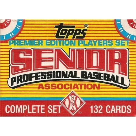 Topps 1989 Senior League Trading Card Set