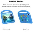 thumbnail image 2 of Allytechgroup Kids Case for iPad 10th Generation 2022 (10.9 inch), with Shoulder Strap/Handle/Kickstand Cute Cartoon Soft EVA Foam 3D Kawaii Lightweight Stand Cover for iPad 10.9" 10th Gen, Blue, 2 of 9