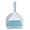 Light Blue & White, variant on Mini Broom and Dust pan, Whisk Broom and Dustpan Set,Hand Brush and Dust pan,Small Broom and Dustpan Combo,Hand Broom for Cleaning Little Areas Like Desks, Chairs, Kitchens, Pet Rooms (Blue 2pcs)