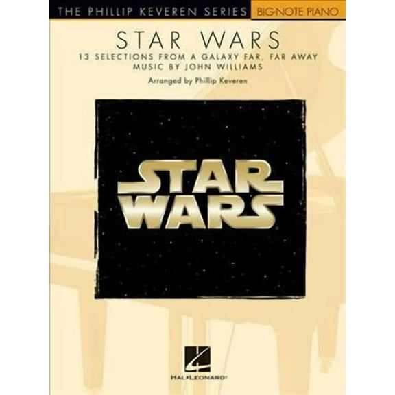 Star Wars: The Phillip Keveren Series Big-Note Piano (Paperback)
