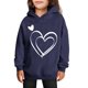 thumbnail image 1 of Sudaderas con capucha para niños y niñas, sudaderas casuales de manga larga, lindas sudaderas de gran tamaño con bolsillo de polar, chaquetas para niñas, 1 of 4
