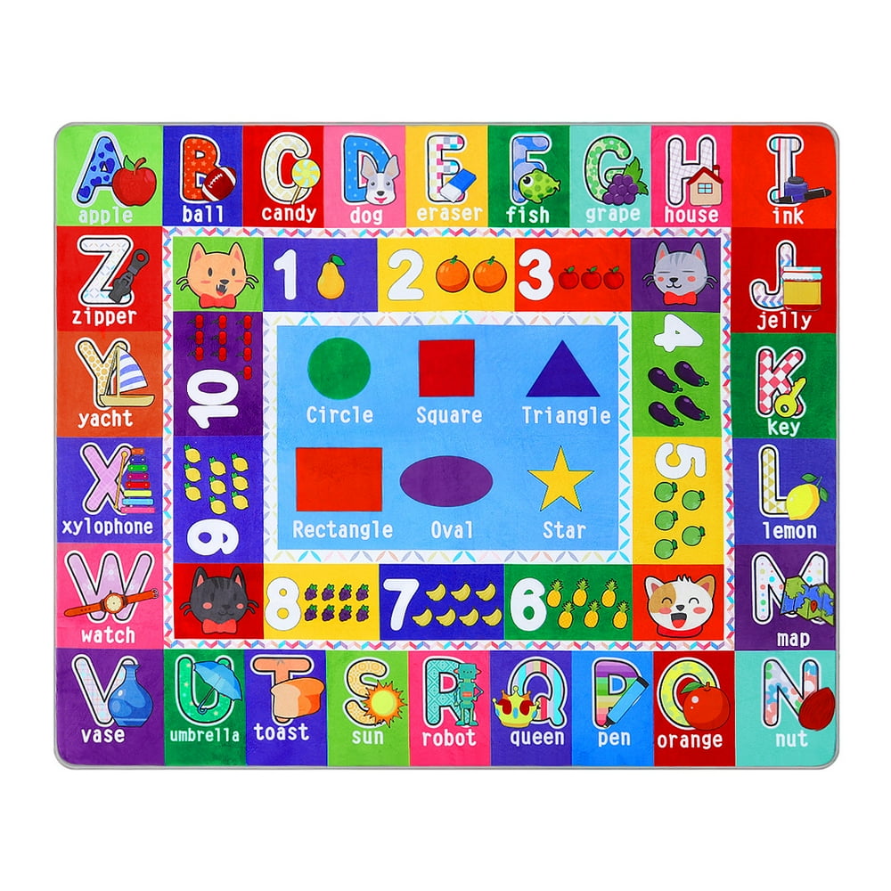 HOMEMAXS PARTYKINDOM Kids Floor Mat Soft Sponge Kids Exercise Play Mat