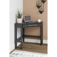 thumbnail image 2 of Signature Design by Ashley Contemporary Otaska Home Office 1 Drawer Corner Desk, Black, 2 of 9