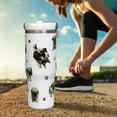 thumbnail image 5 of Pug Gifts For Pug Lovers,Pug Gifts For Women,Dog Owner Gifts 30oz Tumbler With Handle Lid and Straw -Dog Mom Coffee Cup, 5 of 6