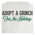 thumbnail image 4 of Playera el Grinch para Dama, con Estampados de el Grinch Navideño Gris Talla M, 4 of 4