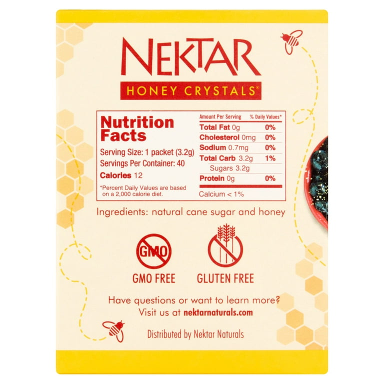 Nektar Honey Crystals, 40 count, 4.52 oz
