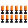 thumbnail image 3 of 12 piezas de adornos de velas de calabaza de Halloween, candelabros de calabaza de Halloween, lámparas LED para suministros de fiesta, 3 of 9
