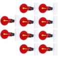 thumbnail image 3 of 10Pcs Automatic Chicken Water Cups Drinker Tee Poultry Hen Feeding Tools Red for Chickens Birds Quail, 3 of 7