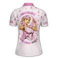 thumbnail image 3 of Custom Name Unbreakable Breast Cancer Warrior Women's Polo S-5XL, 3 of 7