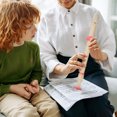 thumbnail image 3 of 2 Pcs Recorder Flute Soprano Recorder 8 Holes Recorder Musical Instrument For Beginners, 3 of 9
