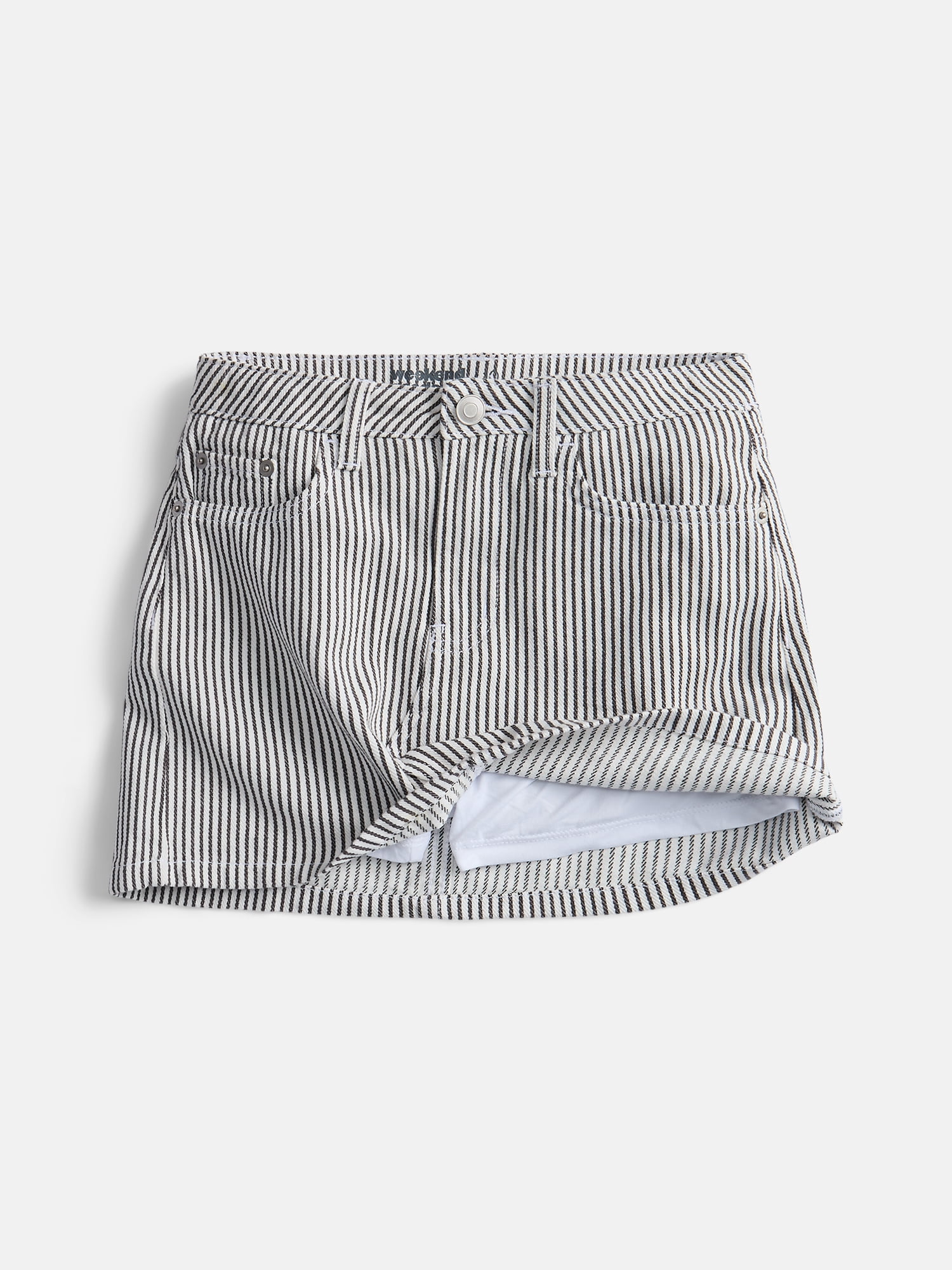 Weekend Academy Girls Striped Cotton Twill Skort, Sizes 4-18