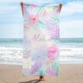 thumbnail image 2 of SDJMa Beach Towel Oversized, Microfiber Bath Towels, Swim Pool Towels, 33 in x 52 in Quick Dry Sand Free Big Beach Towel Super Absorbent Camping Travel Towel Gifts for Women Men Girls Boys, 2 of 3