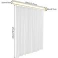 thumbnail image 2 of Privacy Partition Curtains with Curtain Frame Stand & Hook for Room Divider Partitions Bed or Bathroom Partition for Hospital Curtains Fitting Room Beauty Salon SPA Bedroom, 2 of 9