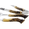 thumbnail image 5 of Juego de utensilios para asar Pine Ridge Antler, 3 piezas, 5 of 5