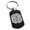 Black, variant on Stainless Steel Letter G Initial 3D Cube Box Monogram Engraved Engraved Dog Tag Keychain Keyring