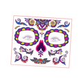 thumbnail image 3 of Abbraccia Halloween Face Sticker, Day of The Dead Face Sticker, Costume Accessory Party, 3 of 10