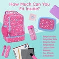 thumbnail image 4 of Bentgo Kids Prints 2-in-1 Backpack & Insulated Lunch Bag - Pink Rainbow, 4 of 6