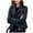 Navy, variant on BYHONG Women Plus Size Fashion Leather Jacket Long Sleeve Zipper Fitted Leather Coat Fall Short Jacket Slim Coat Jackets for Women Coat for Women Navy XL
