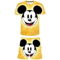 thumbnail image 2 of Conjuntos de ropa de Mickey para niña, camisetas, pantalones, traje de manga corta para niños, trajes de verano, disfraz para niñas de 1 a 14 años, 5T Gao Jinjia LED, 2 of 2