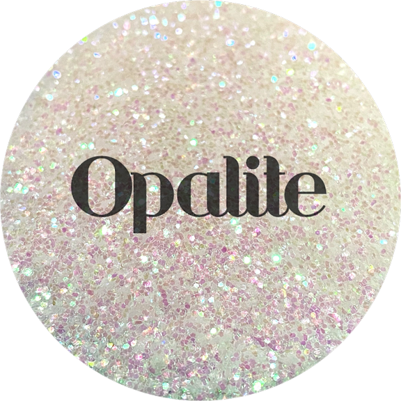 Glitter Heart Co. - High Quality Polyester Glitter - 2oz Bag - Opalite - Opal Glitter