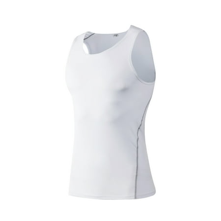 Sleeveless Workout Shirts - Plus Size Men Activewear Tops Gym T Shirt Muscle Tank Top Sleeveless Plain Sports Workout Fitness Athletic Running Casual Vests T Black S
