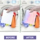 thumbnail image 5 of Laundry Color Catcher Sheets | Dye Trapping Absorber Sheets Prevent Staining & Bleeding | Maintain Vibrant Clothes | Safe All Temperatures | 100 Pack | 15x12cm Size | White | Paper Material, 5 of 9