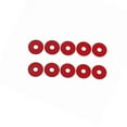 thumbnail image 3 of braveheart 10PCS Red Gasket Guitar Round Smooth Small Guitars Fitting Paper Musical Instrument Accessory Guitar Man Study, 3 of 6