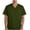 Army Green, variant on Scrubs for Men Modern V-Neck Scrub Top with Pockets Stretch Soft Short Sleeve Side Split Medical Uniform Shirts S-3XL