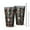Red Mushroom Snail, variant on 16oz Tumblers Red Mushroom Star Black Pattern Stainless Steel Vacuum Insulated Double Wall Travel Tumbler Cups Mug with Lid and Straw,Cleaning Brush for Coffee,Tea