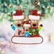 thumbnail image 5 of Árbol De Navidad Personalizado Con Familia De Renos, Ciervo, Santa, Familia, Alce, Vacaciones, Invierno, Tradición, Decoración De Regalo Speravity HA042658-02, 5 of 6