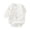 White, variant on RUTAYY Boys Girls Jumpsuit Summer Thin Flatskin Triangular Crawling Suit Babies Fun & Vibrant Designs, Green, 0-1 Months